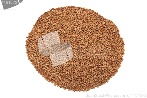 Image of Buckwheat isolated on a white