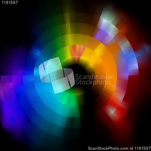 Image of Colorful abstract vector mosaic background. EPS 8