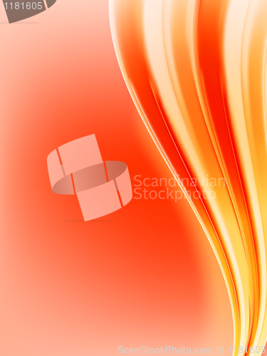 Image of Abstract orange background for design. EPS 8