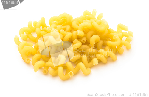 Image of Yellow nice macaroni isolated