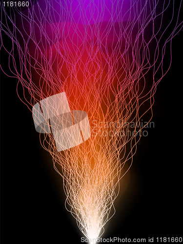 Image of Glowing abstract background. EPS 8