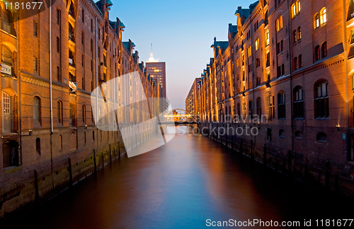 Image of hamburg speicherstadt