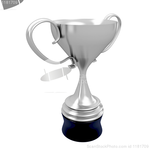 Image of Silver trophy cup