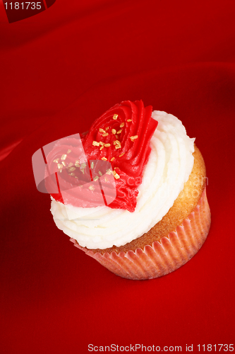 Image of Valentine's day cupcake