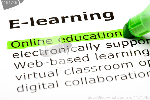 Image of Online education