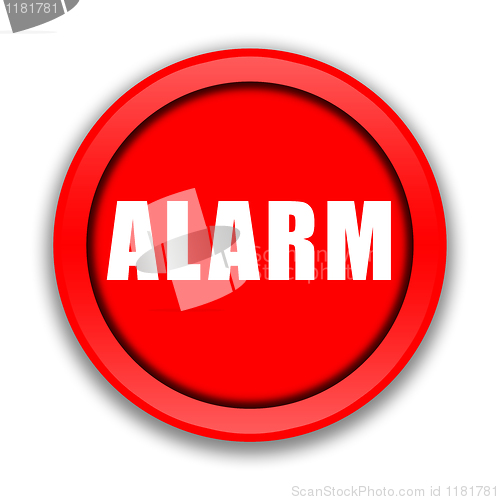 Image of Alarm big red button