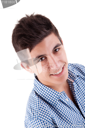 Image of Young Man Smiling