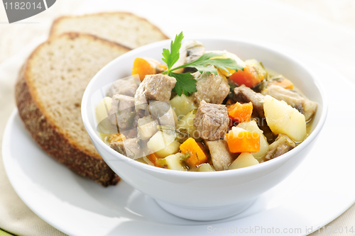 Image of Bowl of beef stew