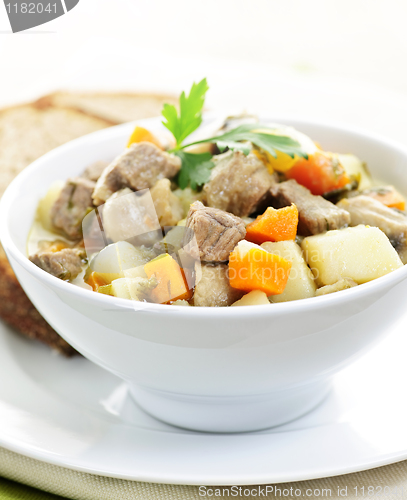 Image of Bowl of beef stew