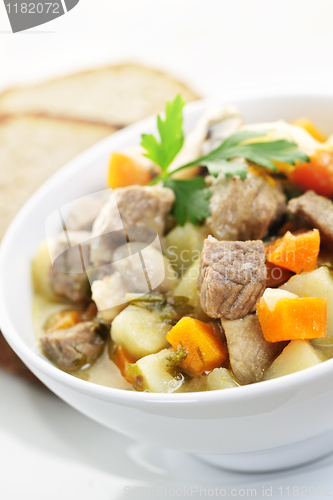 Image of Bowl of beef stew