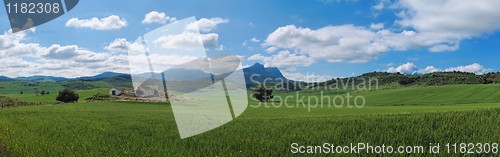 Image of Rural Spanish landscape in spring