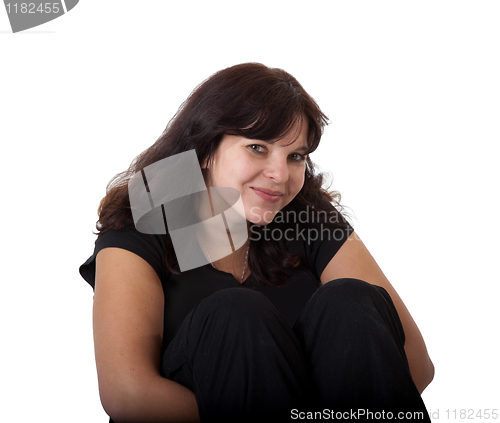 Image of A beautiful young woman  