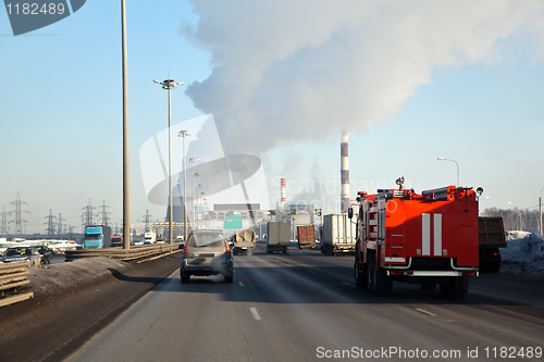 Image of Fire engine rides on call