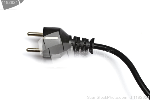 Image of Electric plug isolated 