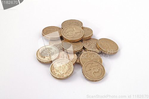 Image of British, UK, pound coins