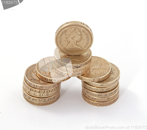 Image of British, UK, pound coins