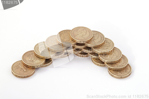 Image of British, UK, pound coins