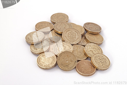 Image of British, UK, pound coins