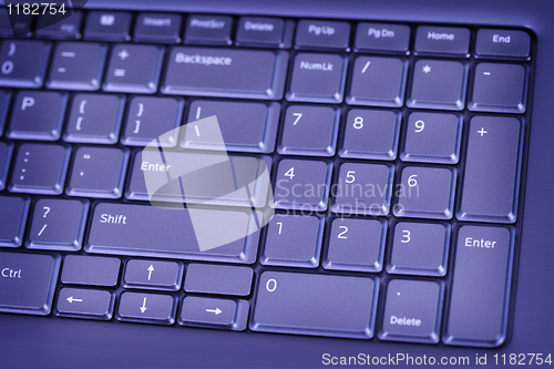 Image of laptop keyboard