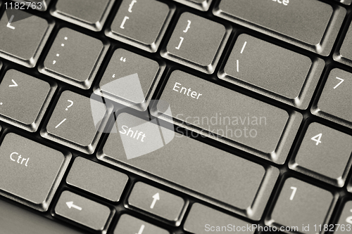 Image of laptop keyboard