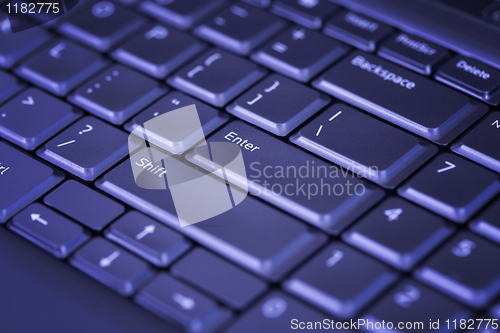 Image of laptop keyboard