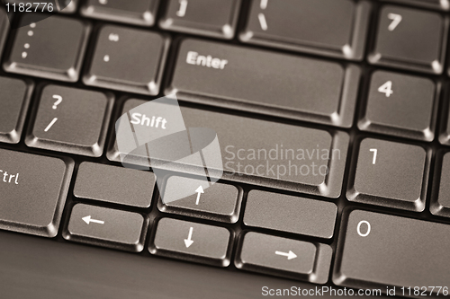 Image of laptop keyboard