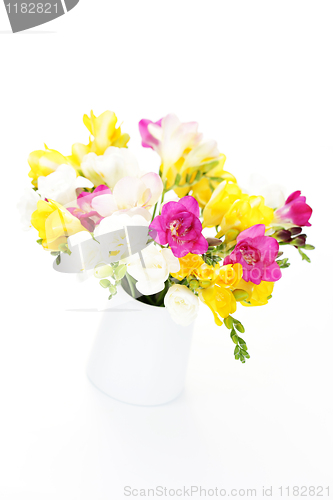 Image of freesia flowers