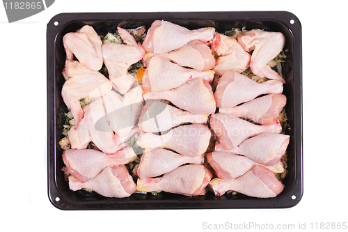 Image of raw chicken legs 