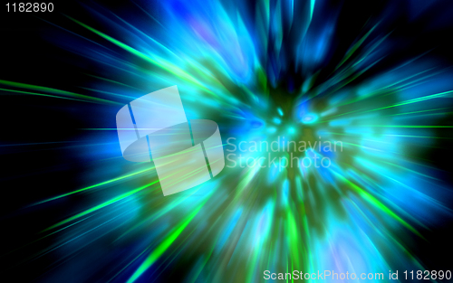 Image of abstract explosion background 