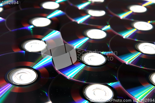 Image of CD and dvd background