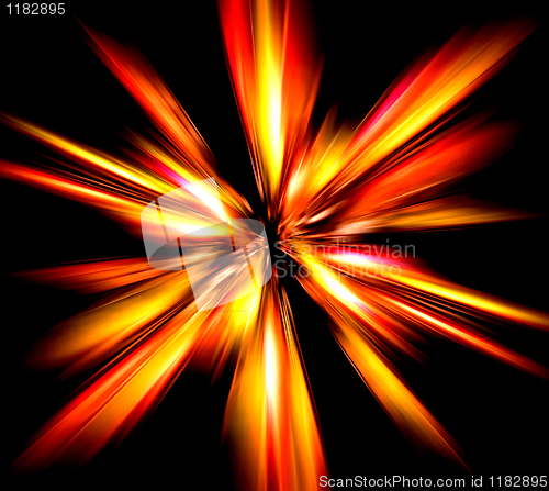 Image of abstract explosion background 