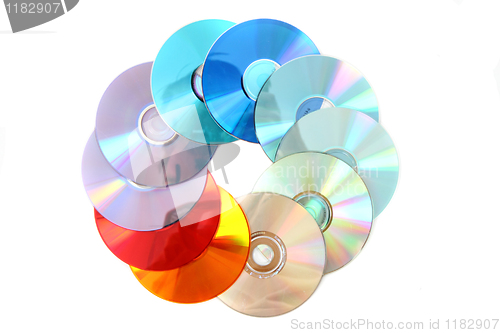 Image of color dvd