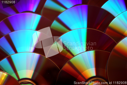 Image of CD and dvd background