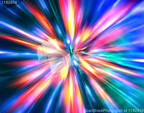 Image of abstract explosion background 