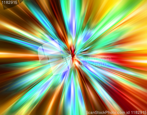 Image of abstract explosion background 