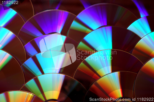 Image of CD and dvd background