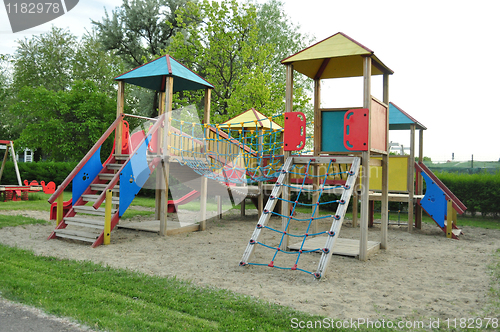 Image of kids playground empty