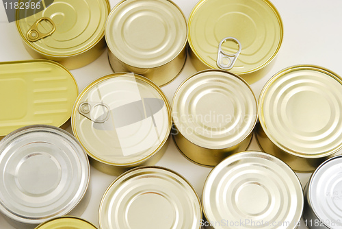 Image of tin cans