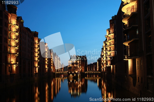 Image of Hamburg warehouse district