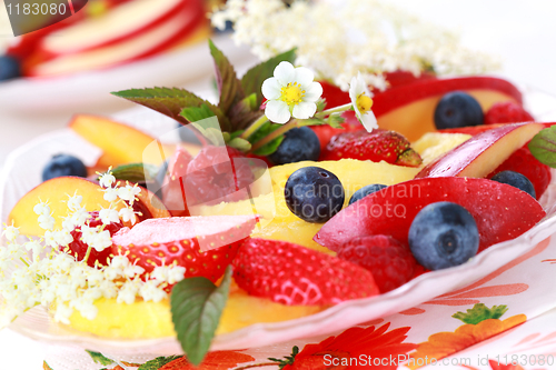 Image of Fresh fruit dessert