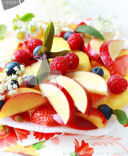 Image of Fresh fruit dessert