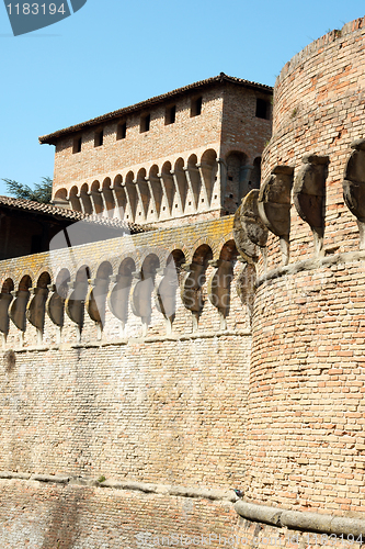 Image of Fortress of Ravaldino in ForlÃ¬, Italy