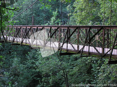 Image of suspension bridge