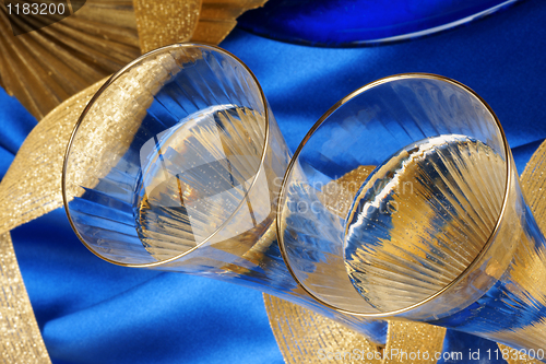 Image of Two glasses of italian spumante
