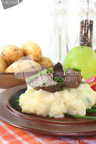 Image of fried liver