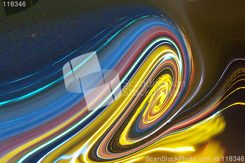 Image of swirl of colour