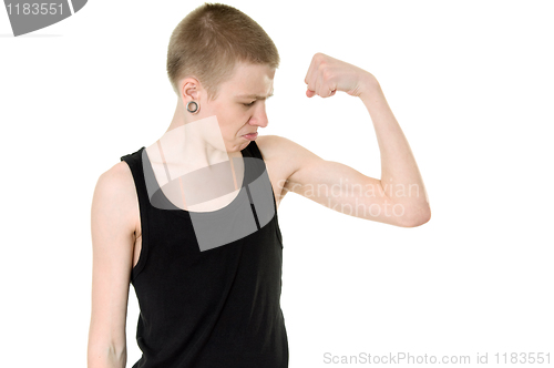 Image of funny teenager