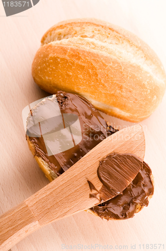 Image of Bread with chocolate