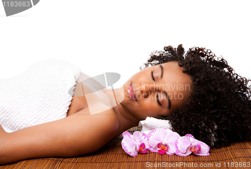 Image of Beauty relaxation at spa