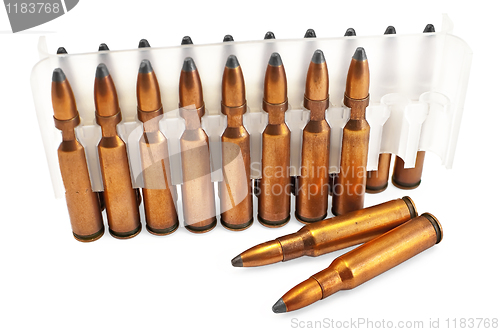 Image of Ammunition for the automatic weapons in a package